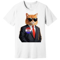 Trump Cats Support Well Dressed Cat Premium T-Shirt