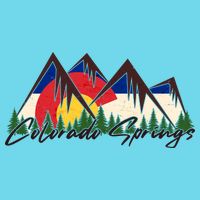 Travel Colorado Springs Colorado State Flag Premium T-Shirt