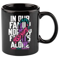 Thyroid Cancer Support Tee Family Thyroid Cancer Awareness 11oz C Handle Ceramic Mug