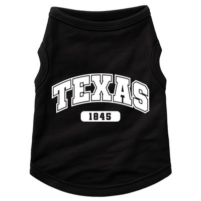 Texas Collegiate Style 1845 Doggie Tank
