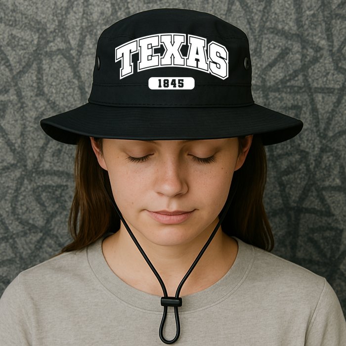 Texas Collegiate Style 1845 Bucket Hat