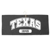 Texas Collegiate Style 1845 Large Microfiber Waffle Golf Towel