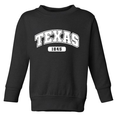 Texas Collegiate Style 1845 Toddler Sweatshirt