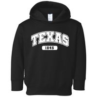 Texas Collegiate Style 1845 Toddler Hoodie
