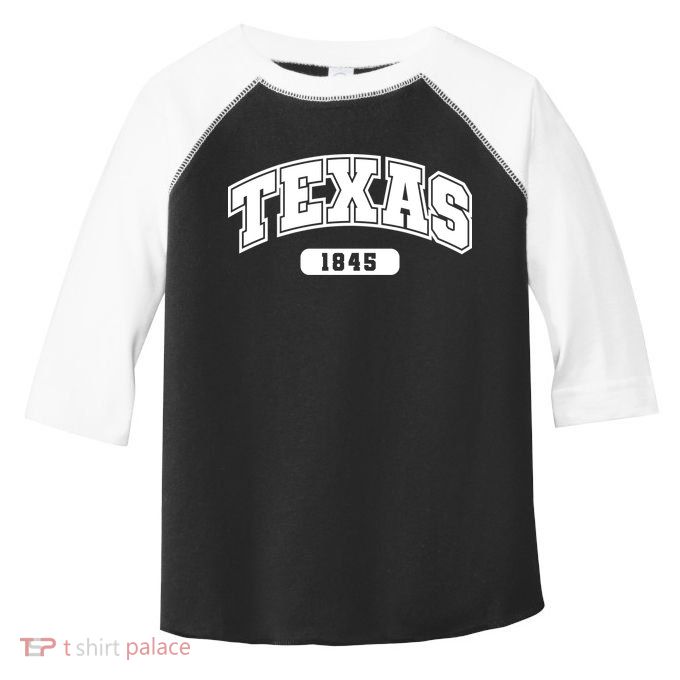 Texas Collegiate Style 1845 Toddler Fine Jersey T-Shirt