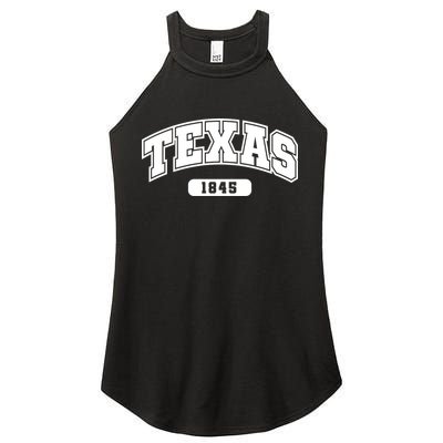 Texas Collegiate Style 1845 Women's Perfect Tri Rocker Tank