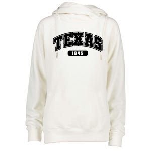 Texas Collegiate Style 1845 Womens Funnel Neck Pullover Hood