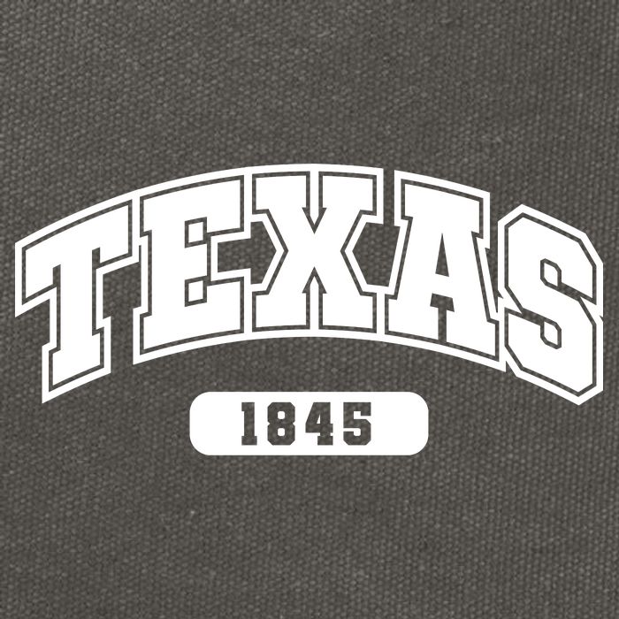 Texas Collegiate Style 1845 Cotton Canvas Backpack