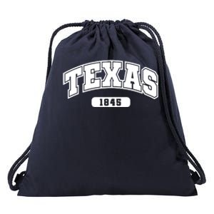 Texas Collegiate Style 1845 Drawstring Bag