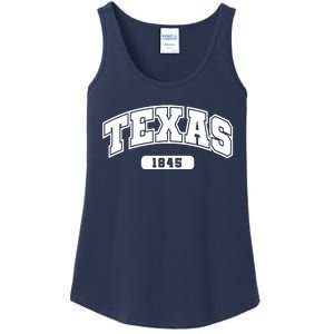 Texas Collegiate Style 1845 Ladies Essential Tank