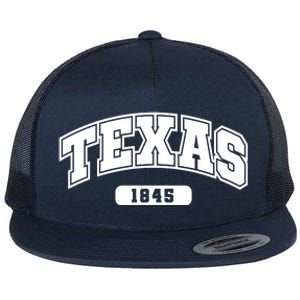 Texas Collegiate Style 1845 Flat Bill Trucker Hat