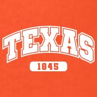 Texas Collegiate Style 1845 USA-Made Doggie Bandana