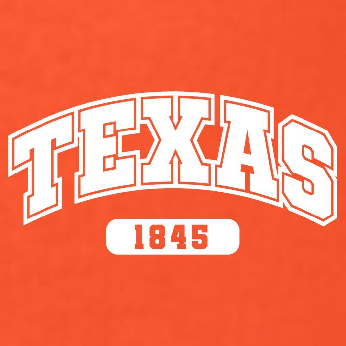 Texas Collegiate Style 1845 USA-Made Doggie Bandana