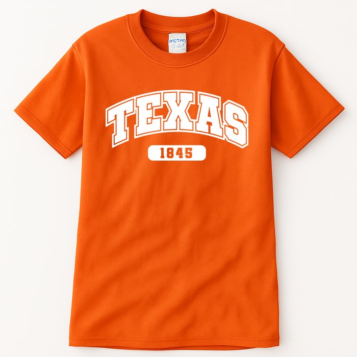 Texas Collegiate Style 1845 Tall T-Shirt