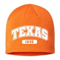 Texas Collegiate Style 1845 Sustainable Beanie