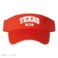 Texas Collegiate Style 1845 Visor