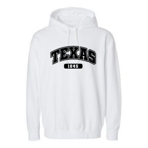 Texas Collegiate Style 1845 Garment-Dyed Fleece Hoodie