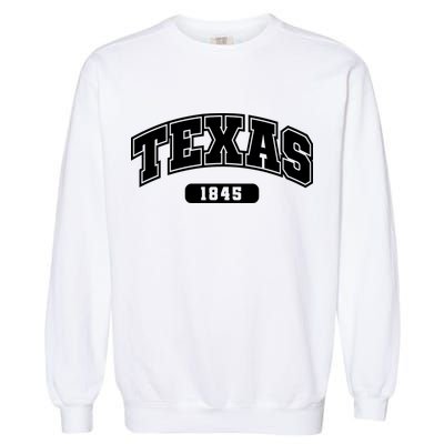 Texas Collegiate Style 1845 Garment-Dyed Sweatshirt
