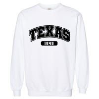 Texas Collegiate Style 1845 Garment-Dyed Sweatshirt