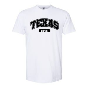 Texas Collegiate Style 1845 Softstyle CVC T-Shirt