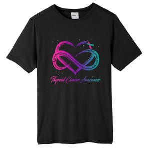 Thyroid Cancer Survivor Support Thyroid Cancer Warrior Tall Fusion ChromaSoft Performance T-Shirt