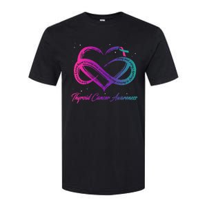 Thyroid Cancer Survivor Support Thyroid Cancer Warrior Softstyle CVC T-Shirt