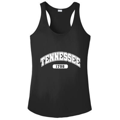 Tennessee Collegiate Style 1796 Ladies PosiCharge Competitor Racerback Tank