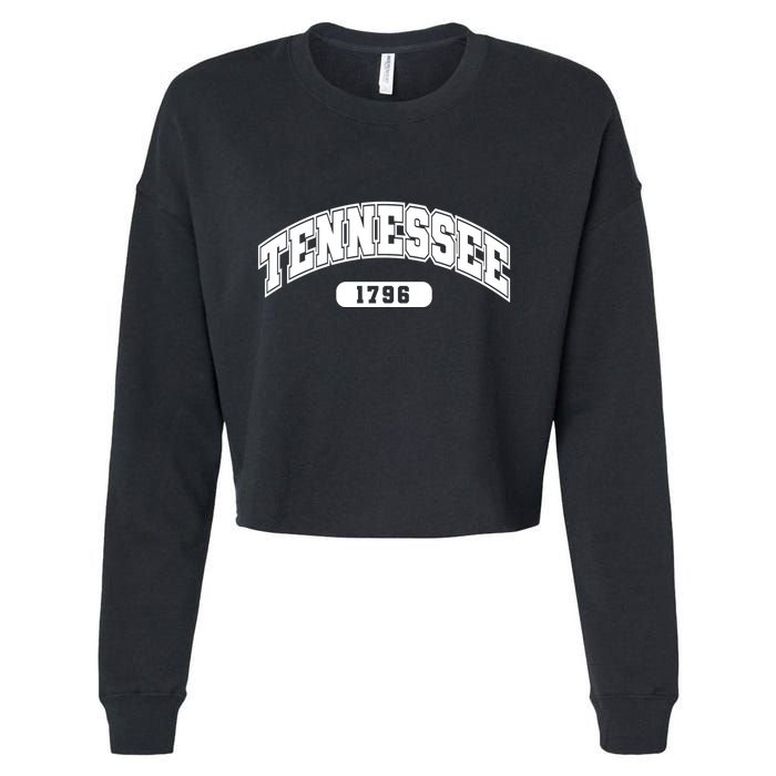 Tennessee Collegiate Style 1796 Cropped Pullover Crew