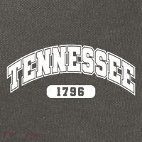 Tennessee Collegiate Style 1796 Cotton Canvas Backpack