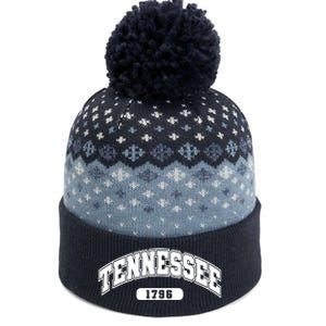 Tennessee Collegiate Style 1796 The Baniff Cuffed Pom Beanie