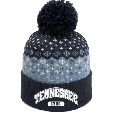 Tennessee Collegiate Style 1796 The Baniff Cuffed Pom Beanie