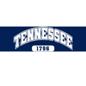 Tennessee Collegiate Style 1796 Bumper Sticker