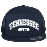 Tennessee Collegiate Style 1796 Flat Bill Trucker Hat