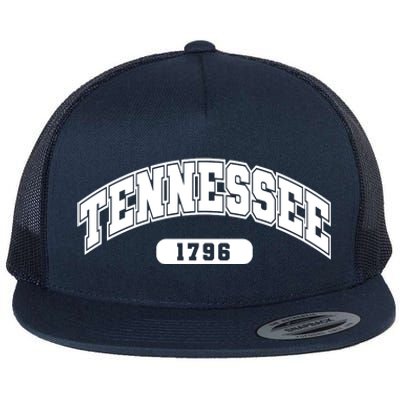 Tennessee Collegiate Style 1796 Flat Bill Trucker Hat