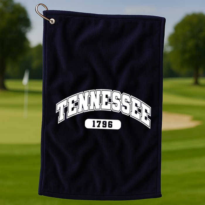 Tennessee Collegiate Style 1796 Golf Towel