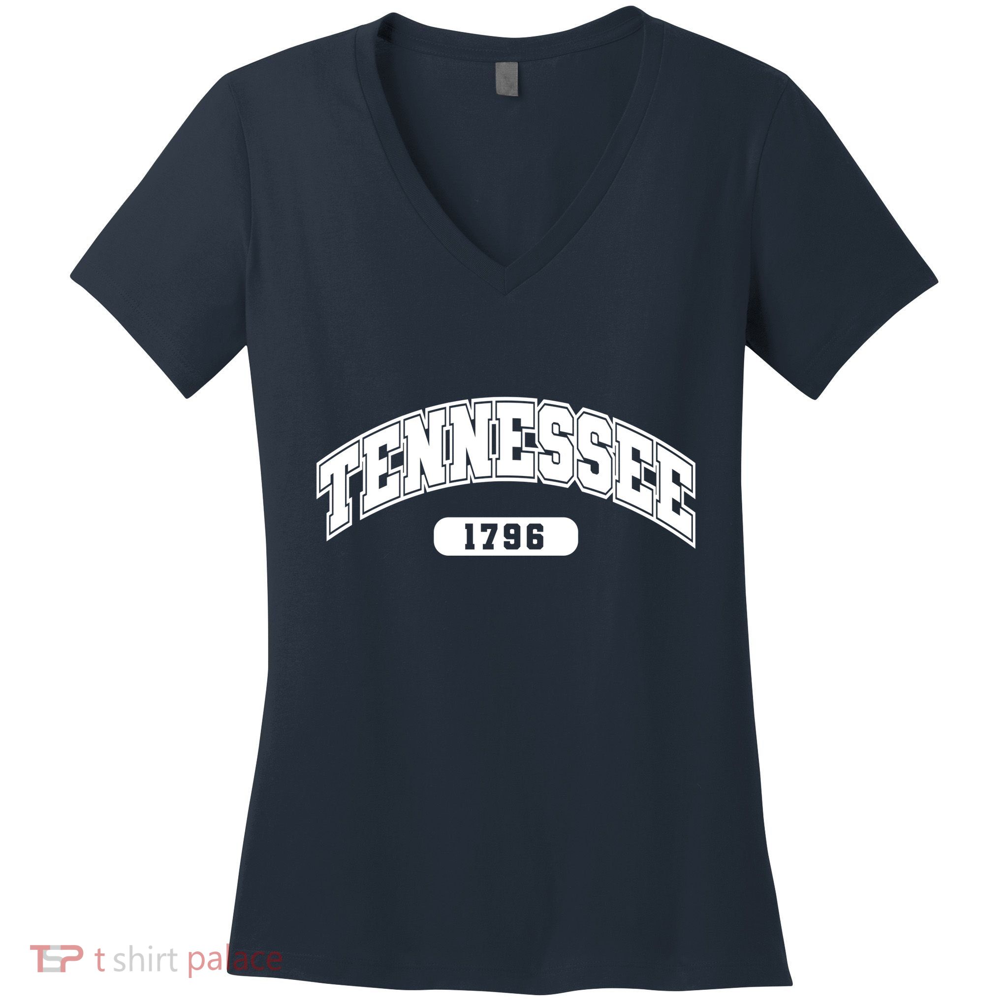 Tennessee Collegiate Style 1796 Women's V-Neck T-Shirt