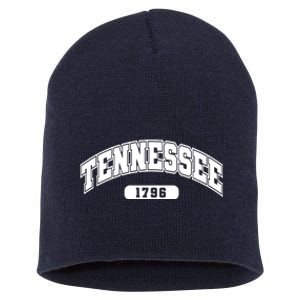 Tennessee Collegiate Style 1796 Short Acrylic Beanie