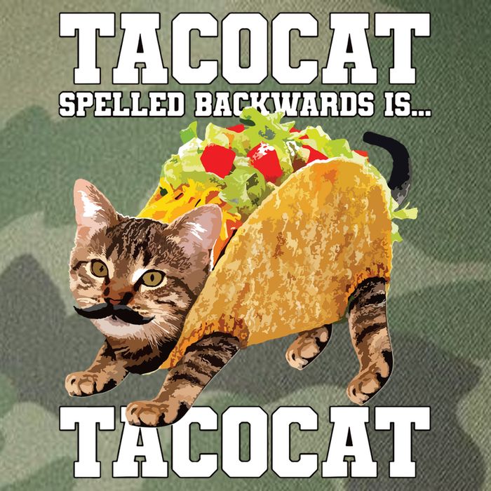 Taco Cat Spelled Backwards Is Tacocat Meme Silly Cat Lover Legacy Tie Dye Trucker Hat