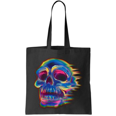 Trippy Colorful Skull Bag