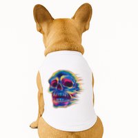 Trippy Colorful Skull Doggie Tank