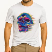 Trippy Colorful Skull Performance Shirt