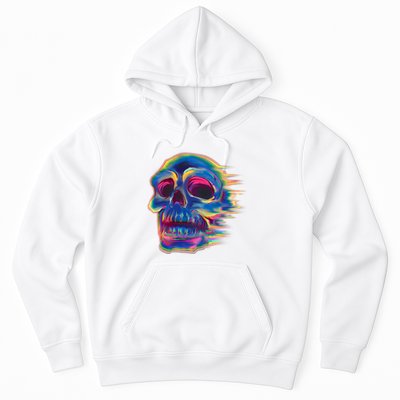 Trippy Colorful Skull Hoodie