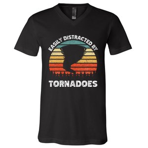 Tornado Chasing Storm V-Neck T-Shirt