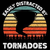 Tornado Chasing Storm 7-Panel Snapback Hat