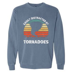 Tornado Chasing Storm Garment-Dyed Sweatshirt