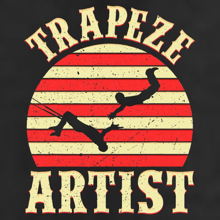 Trapeze Circus S Trapeze Artist Costume 7 Panel Mesh Trucker Snapback Hat