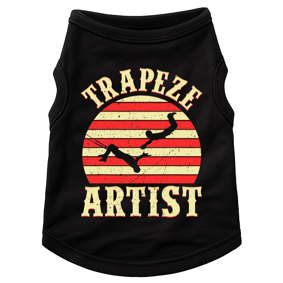 Trapeze Circus S Trapeze Artist Costume Doggie Tank