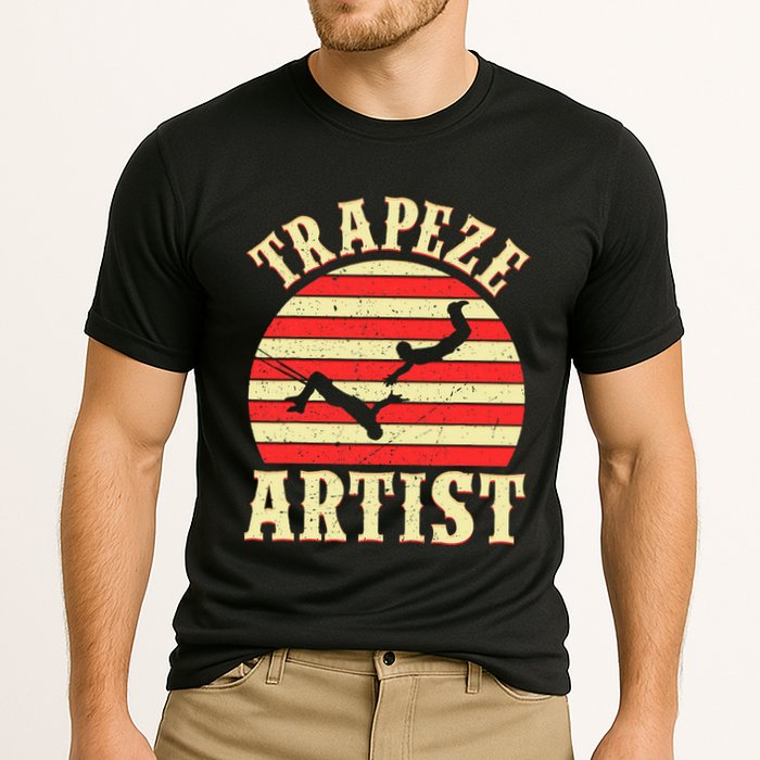 Trapeze Circus S Trapeze Artist Costume Cooling Performance Crew T-Shirt