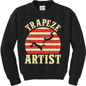 Trapeze Circus S Trapeze Artist Costume Kids Sweatshirt