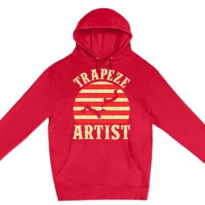 Trapeze Circus S Trapeze Artist Costume Premium Pullover Hoodie